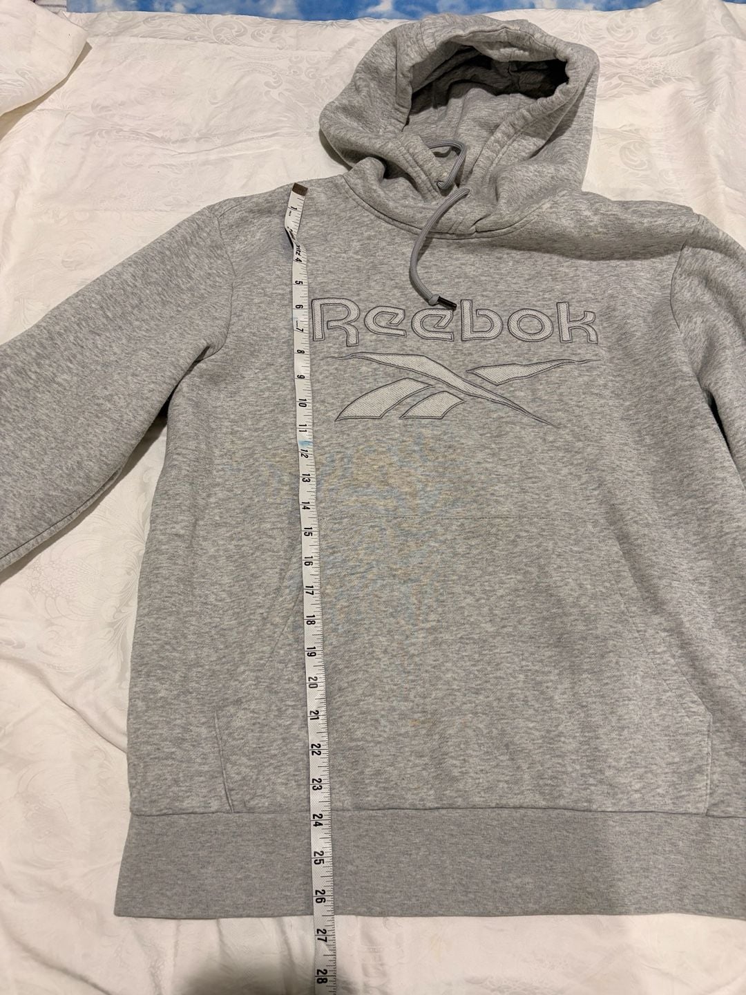 Reebok Cotton Fleece Hooded Sweatshirt, 2