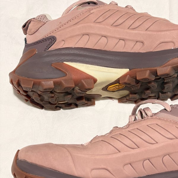 Merrell Moab Speed 2 Leather Waterproof Adobe Rose Hiking Shoes