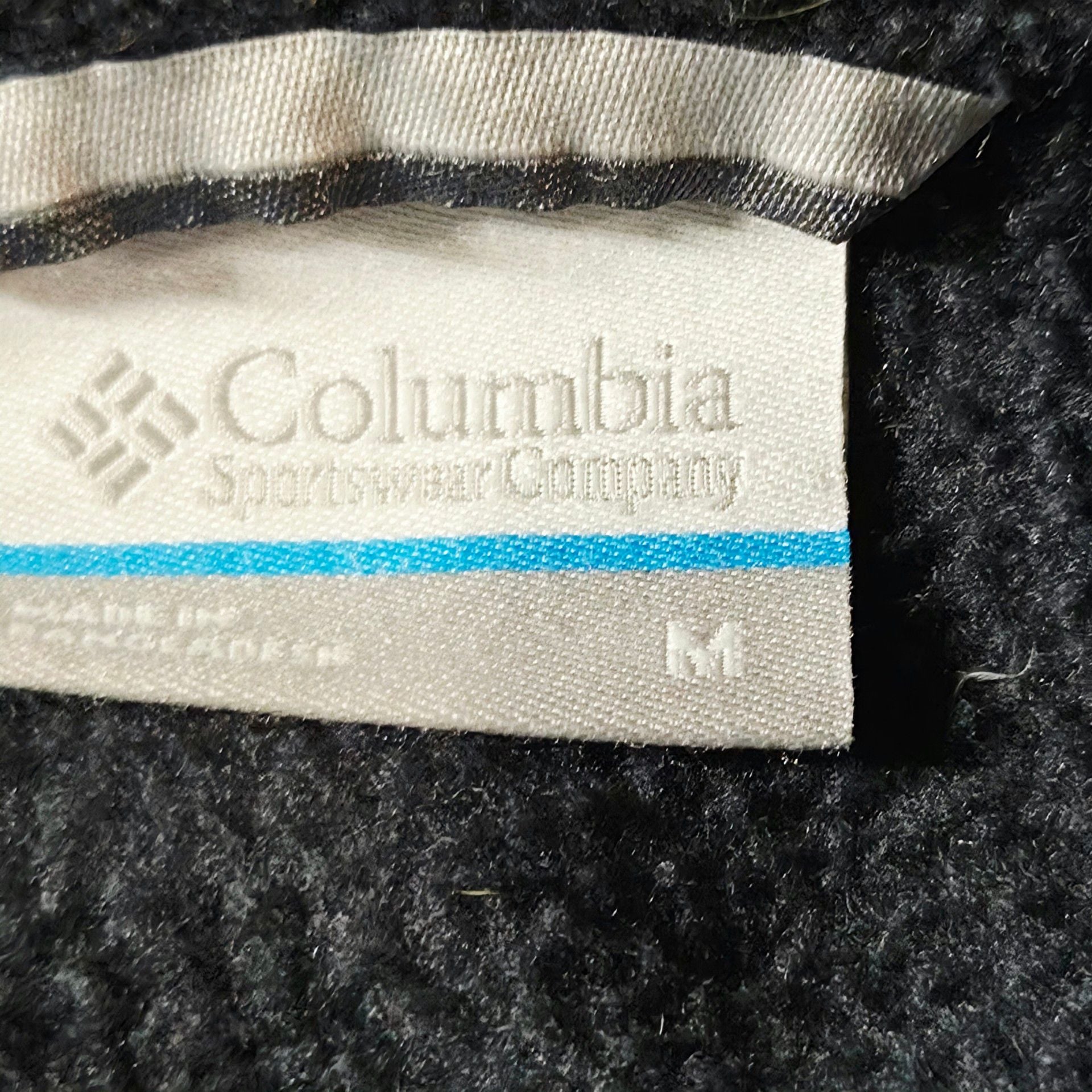 Columbia Steens Mountain 2.0 Fleece Jacket Size M Black Full Zip 3