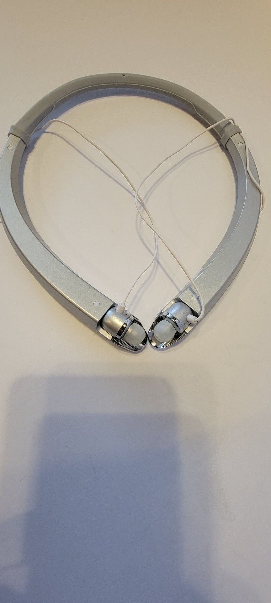 Bluetooth Wireless Headset Silver 2