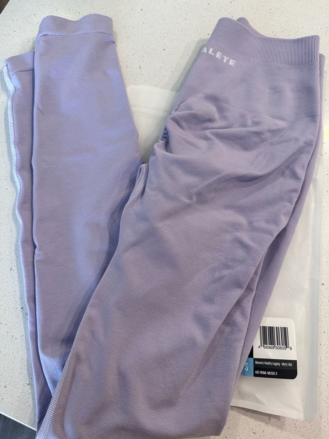 Alphalete Amplify Legging Misty Lilac Size S 3
