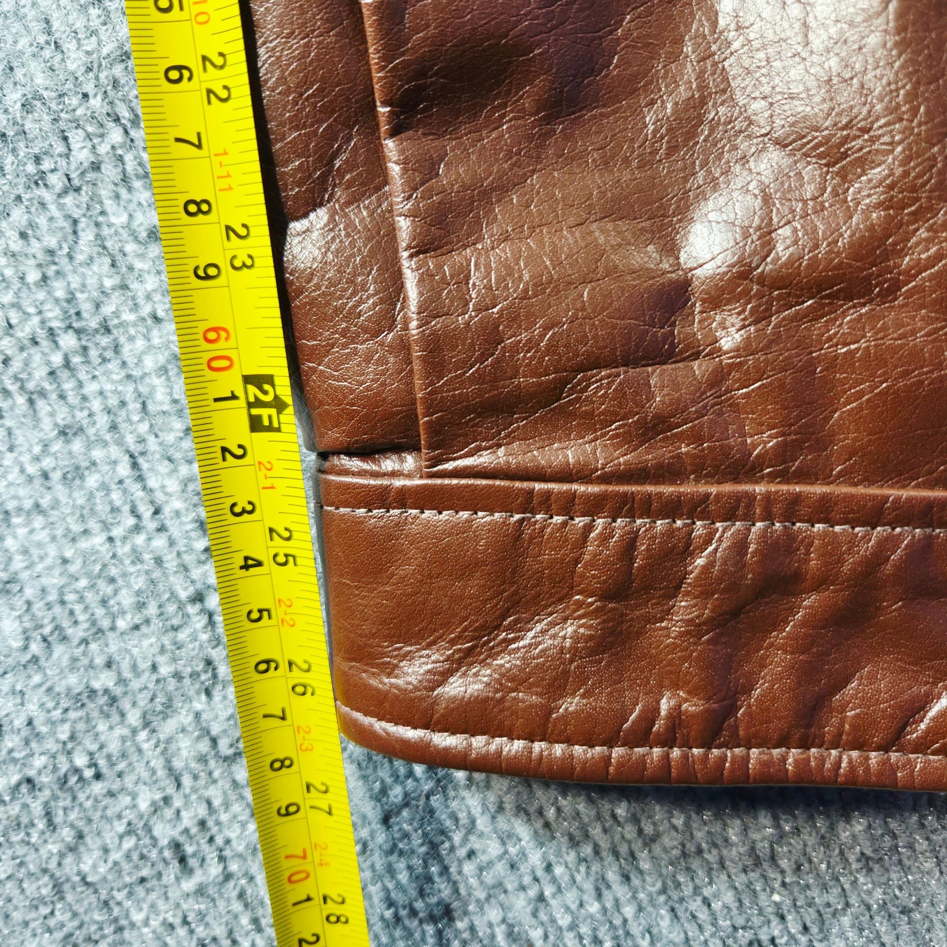 Wilsons Leather M. Julian Leather Jacket Size 2X Brown Full Zip 9