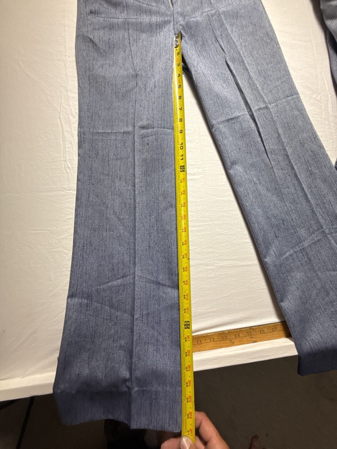 Vintage Suit Blazer Vest Set Grey Linen Texture 18