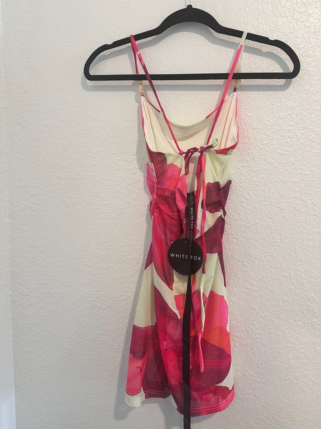 White Fox Boutique From Day To Night Mini Dress Lemon Lily XS 4