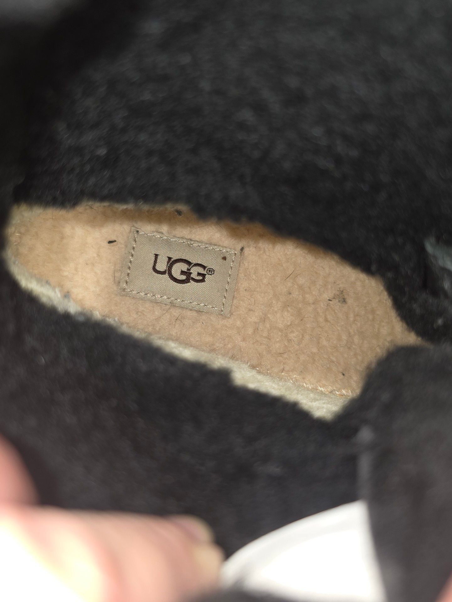 Ugg Butte Winter Boots Black Leather 5