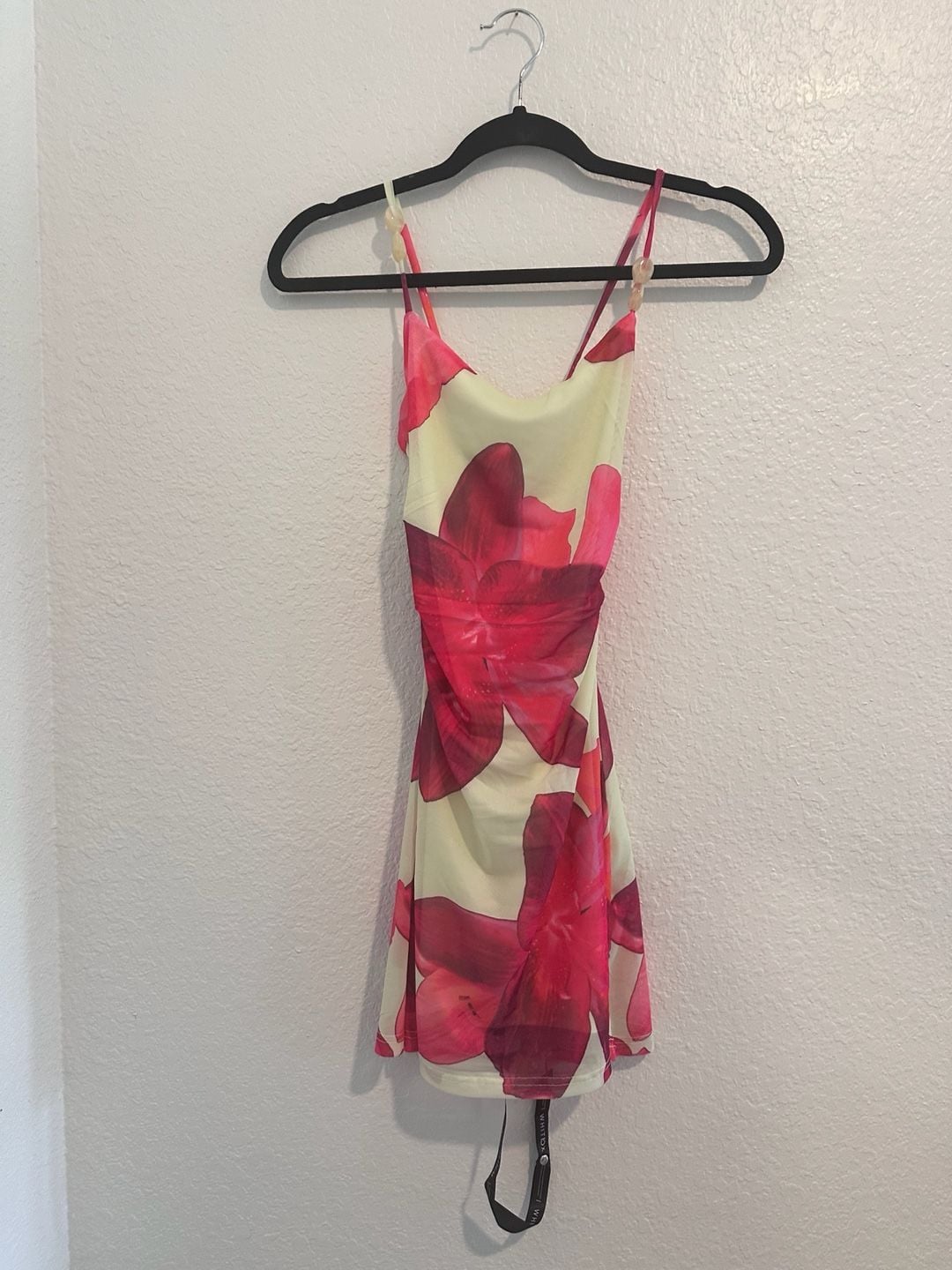 White Fox Boutique From Day To Night Mini Dress Lemon Lily XS 3