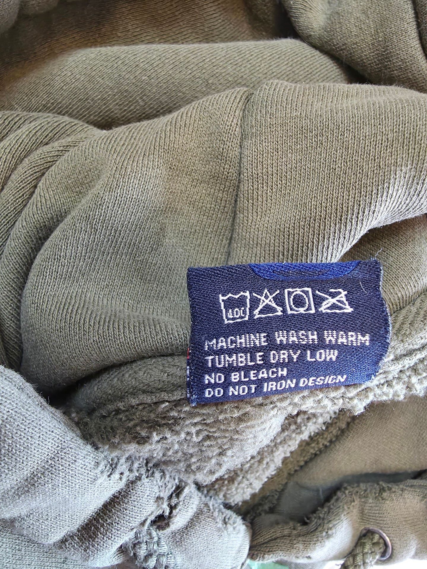 Swamis Graphic Hoodie Olive Green Pullover 10