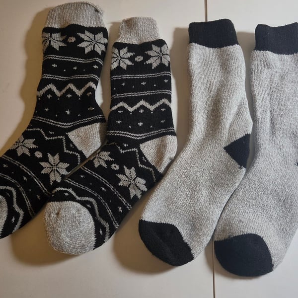 Weatherproof Thermal Crew Socks 4 Pack