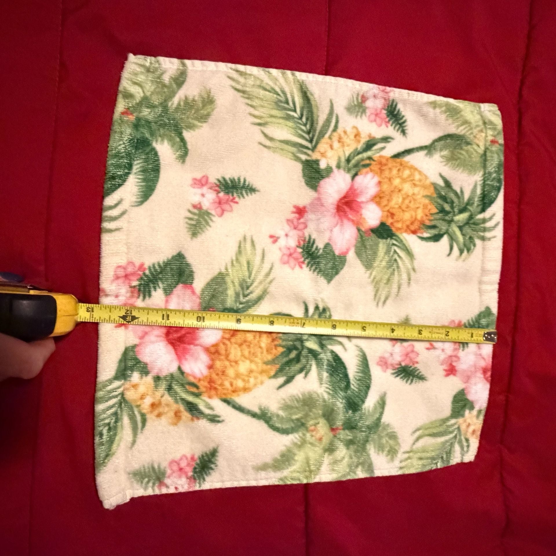 Tommy Bahama Bath Hand Washcloth Set Summer Vacation Pineapple Multi 7