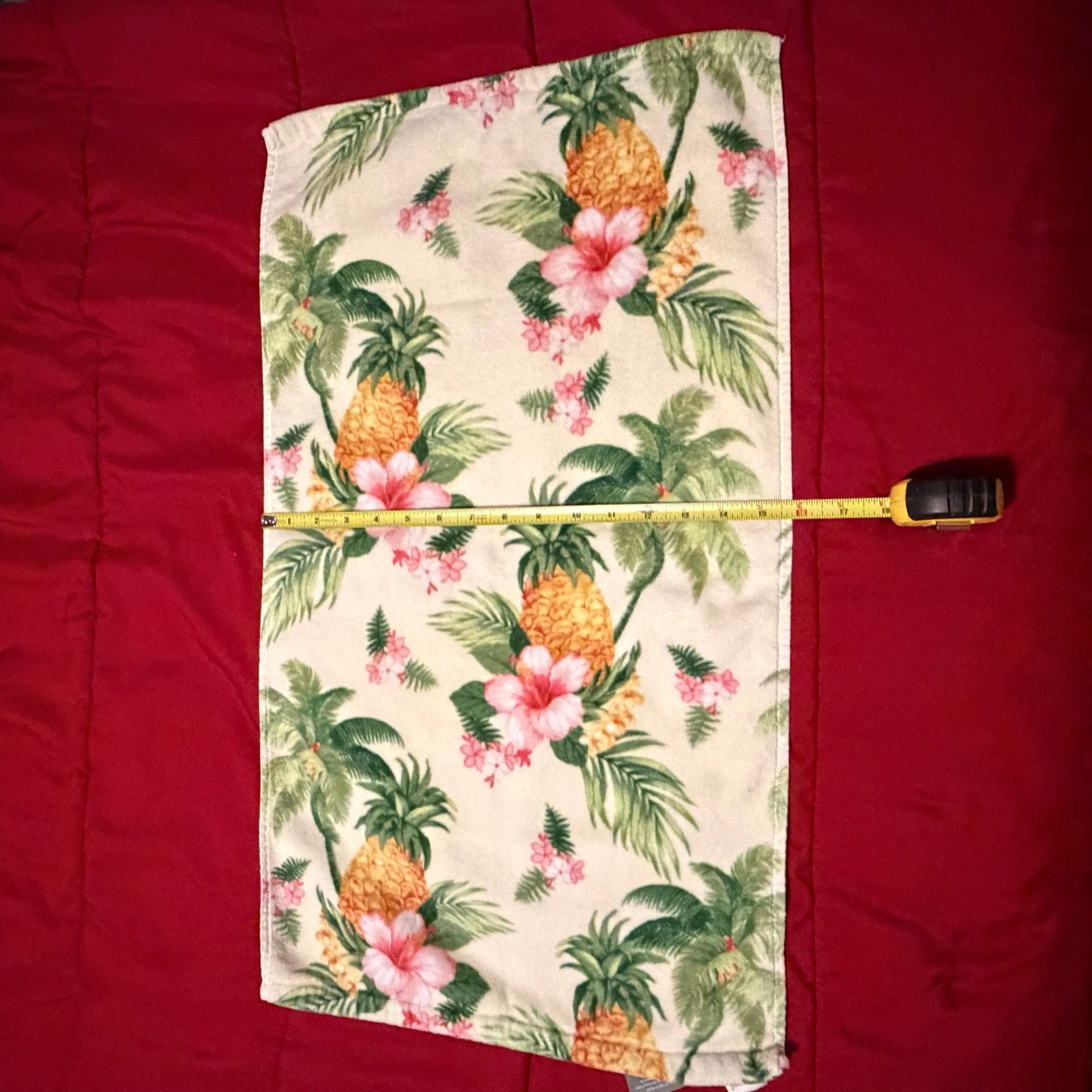 Tommy Bahama Bath Hand Washcloth Set Summer Vacation Pineapple Multi 8