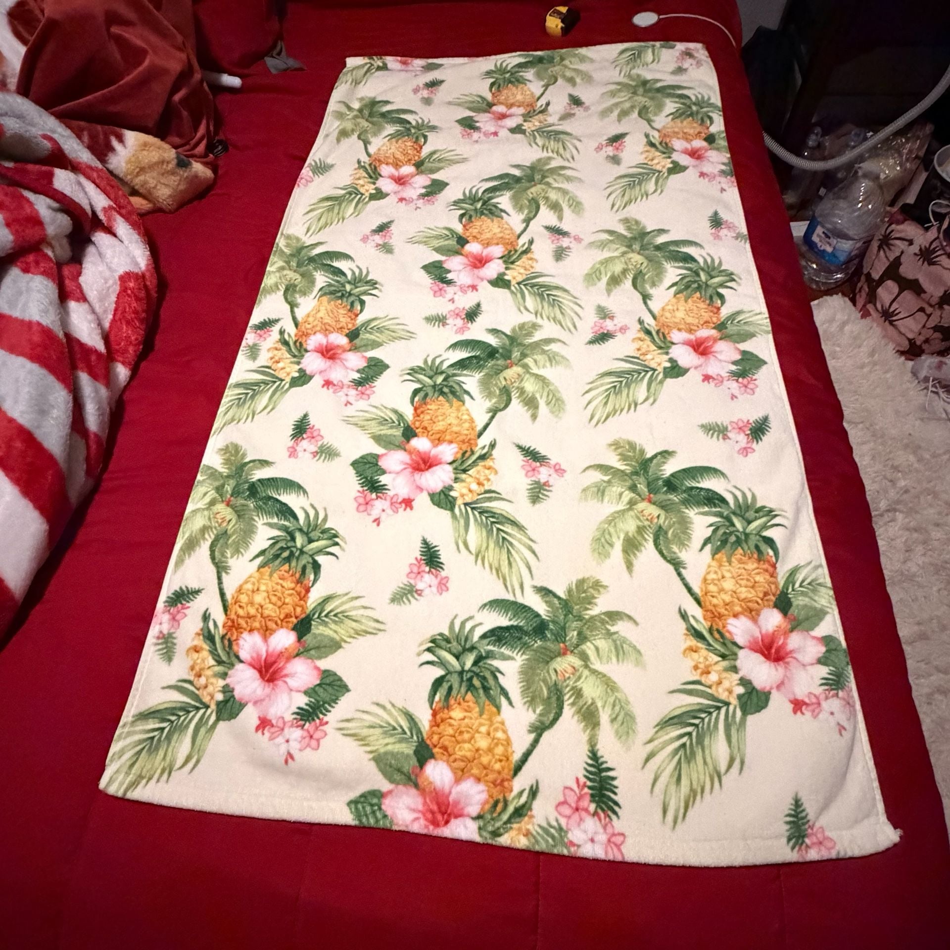 Tommy Bahama Bath Hand Washcloth Set Summer Vacation Pineapple Multi 10
