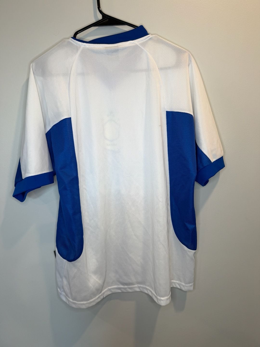 Nike Brasil Soccer Jersey Size S White Blue 3