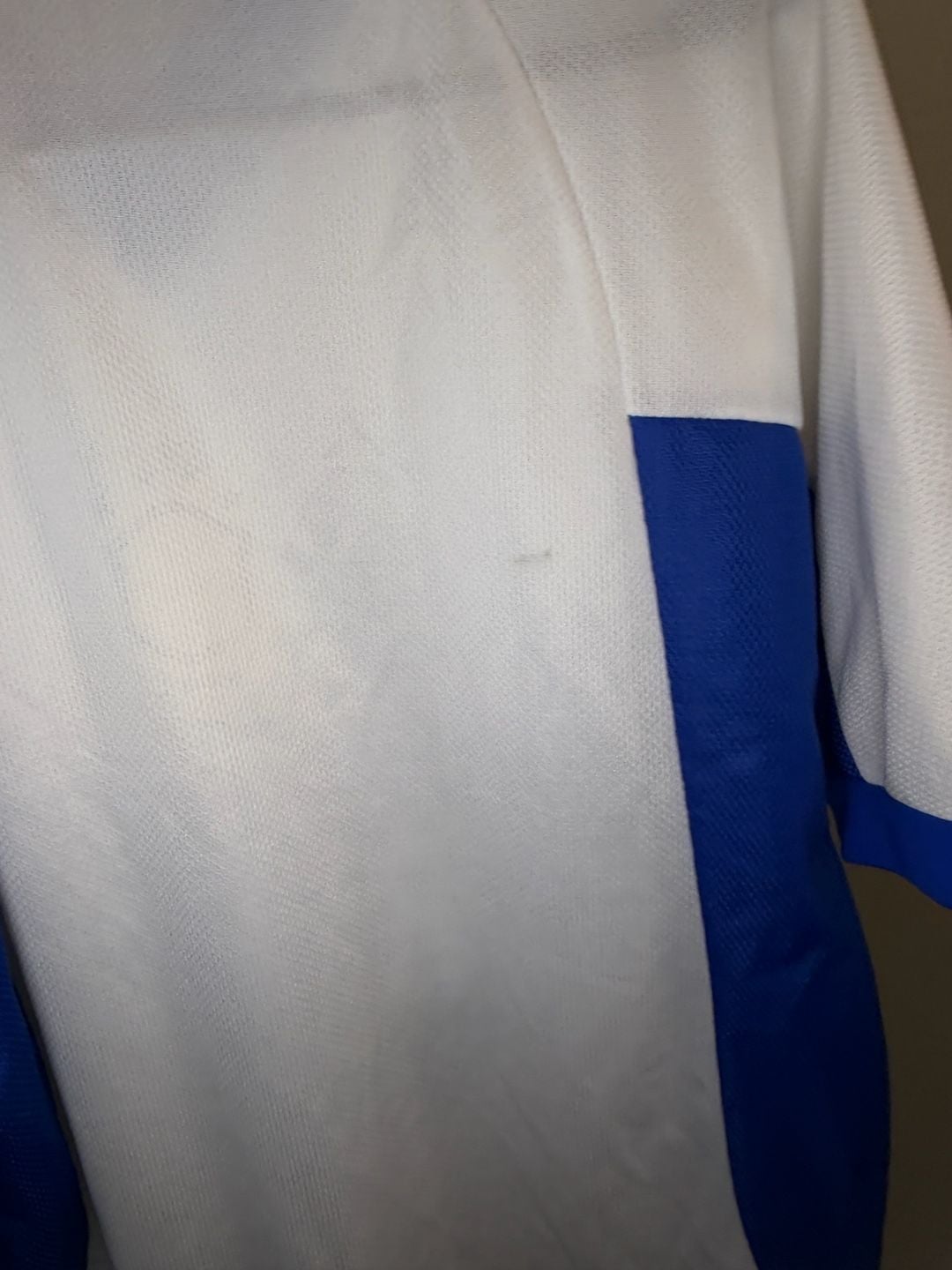 Nike Brasil Soccer Jersey Size S White Blue 7