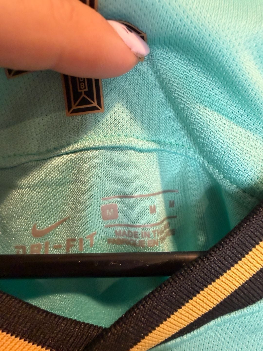 NIKE INTER MILAN AWAY JERSEY AQUAMARINE - Soccer Plus, 6