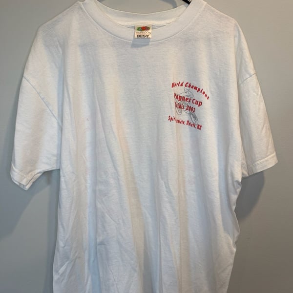 Fruit Of The Loom Wagner Cup 2002 T-Shirt Size XL