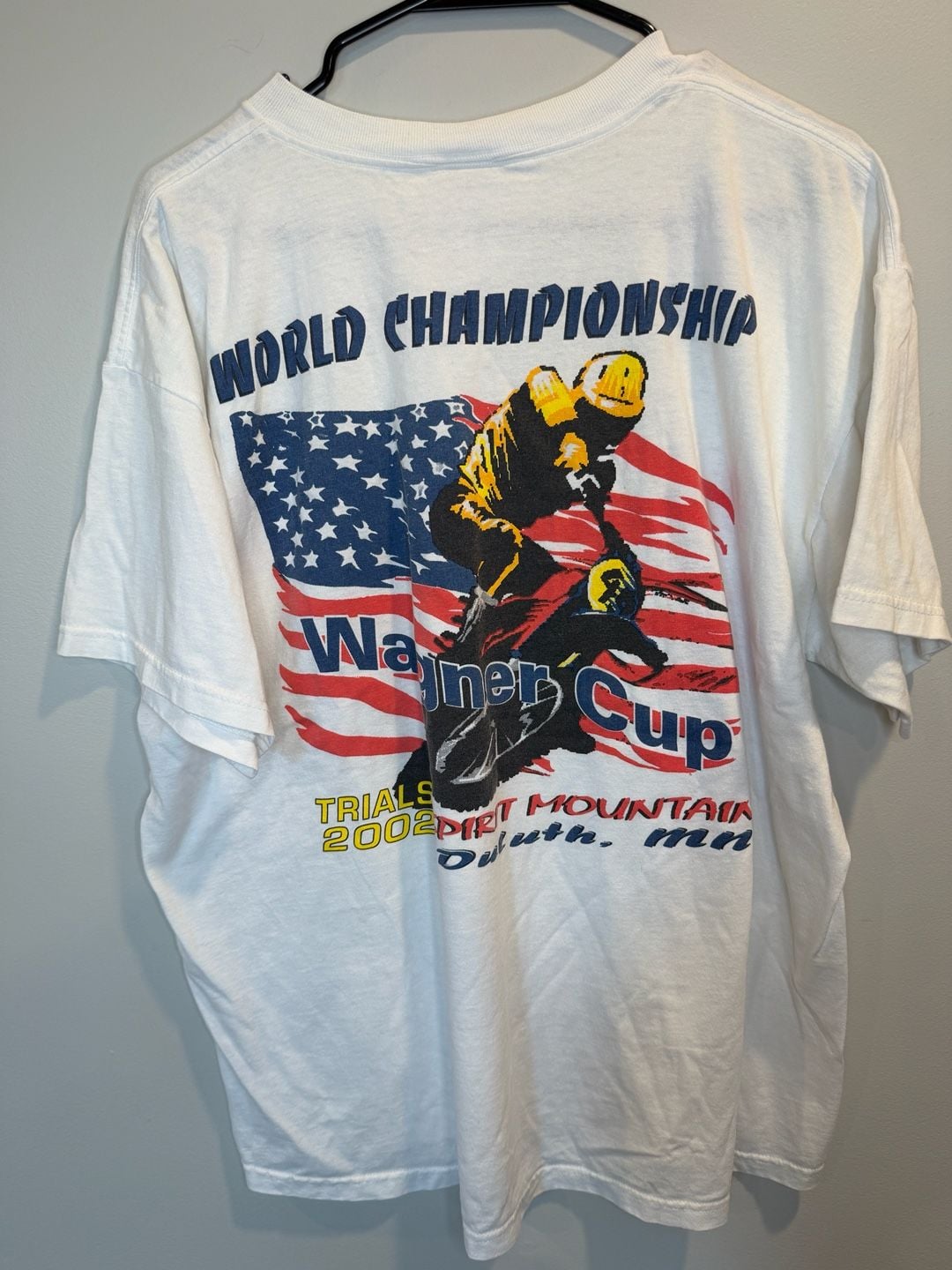 Fruit Of The Loom Wagner Cup 2002 T-Shirt Size XL 3