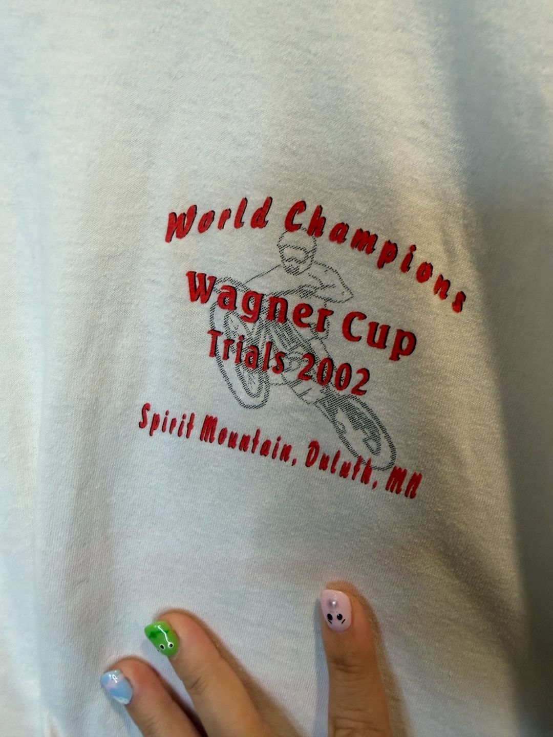 Fruit Of The Loom Wagner Cup 2002 T-Shirt Size XL 4