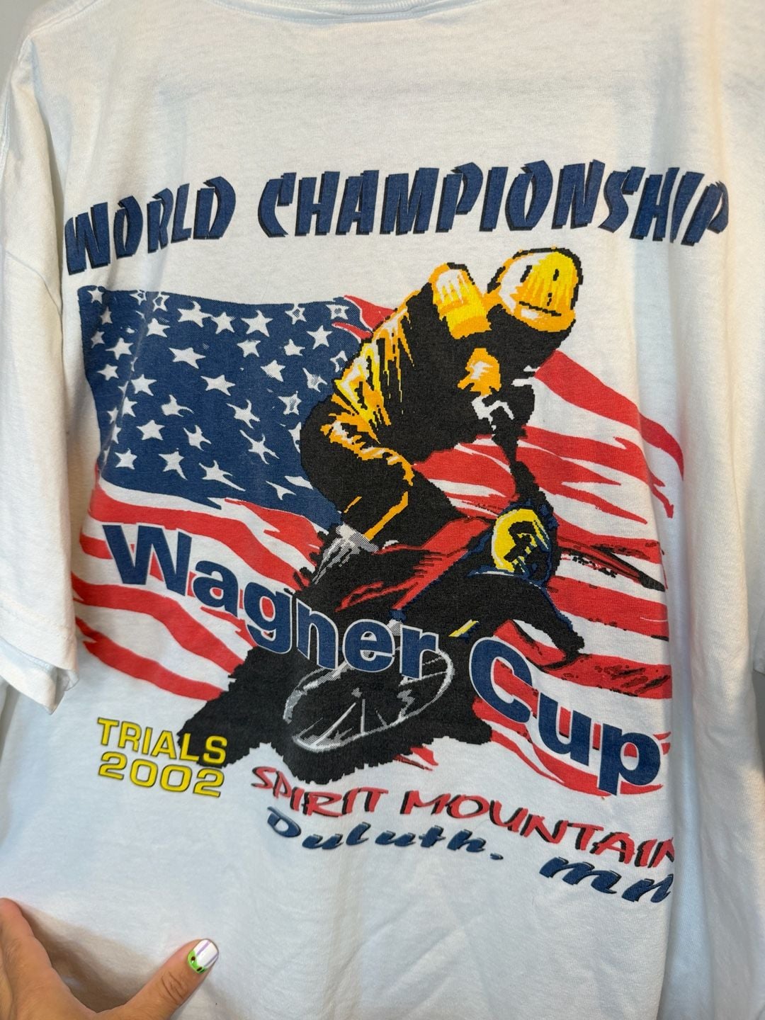 Fruit Of The Loom Wagner Cup 2002 T-Shirt Size XL 5