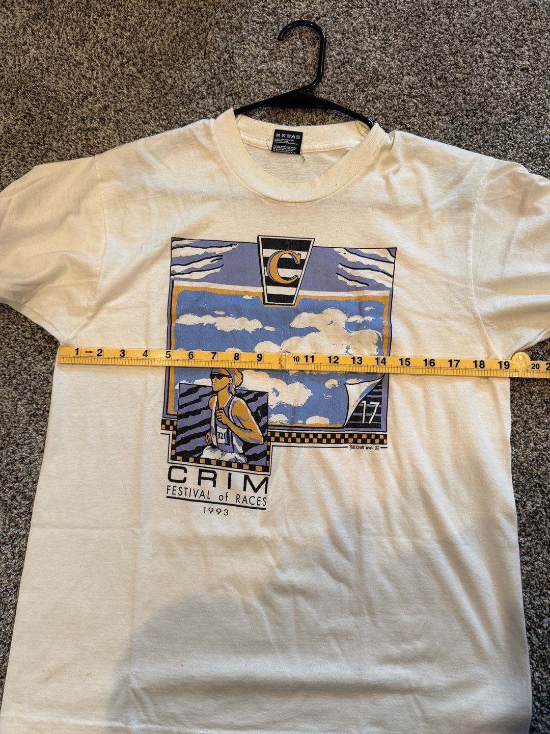 Fruit Of The Loom Crim Festival Of Races 1993 T-Shirt 9