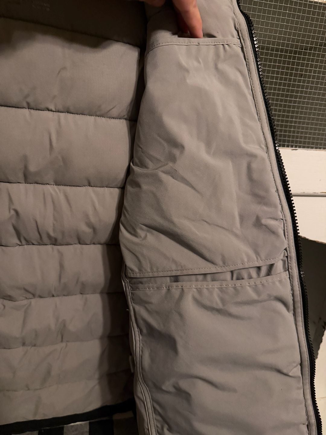 Nautica Quilted Puffer Jacket Size S Black Active Stretch Water Resistant 6