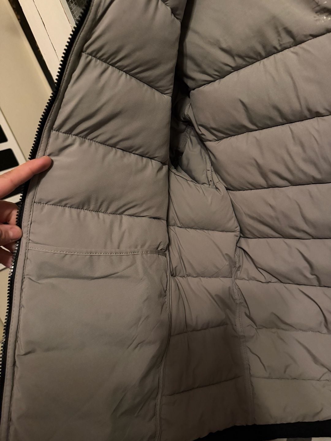 Nautica Quilted Puffer Jacket Size S Black Active Stretch Water Resistant 7
