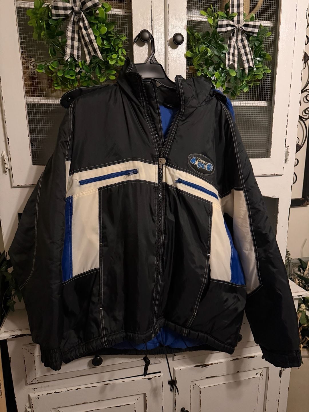Pro Player Orlando Magic Jacket Black White Blue 2