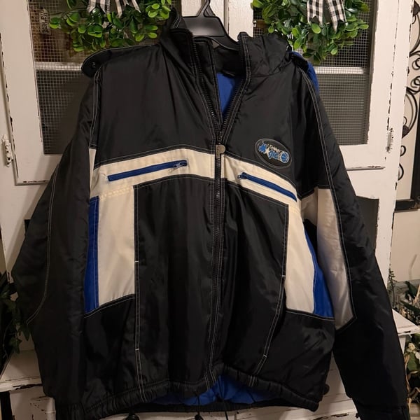 Pro Player Orlando Magic Jacket Black White Blue