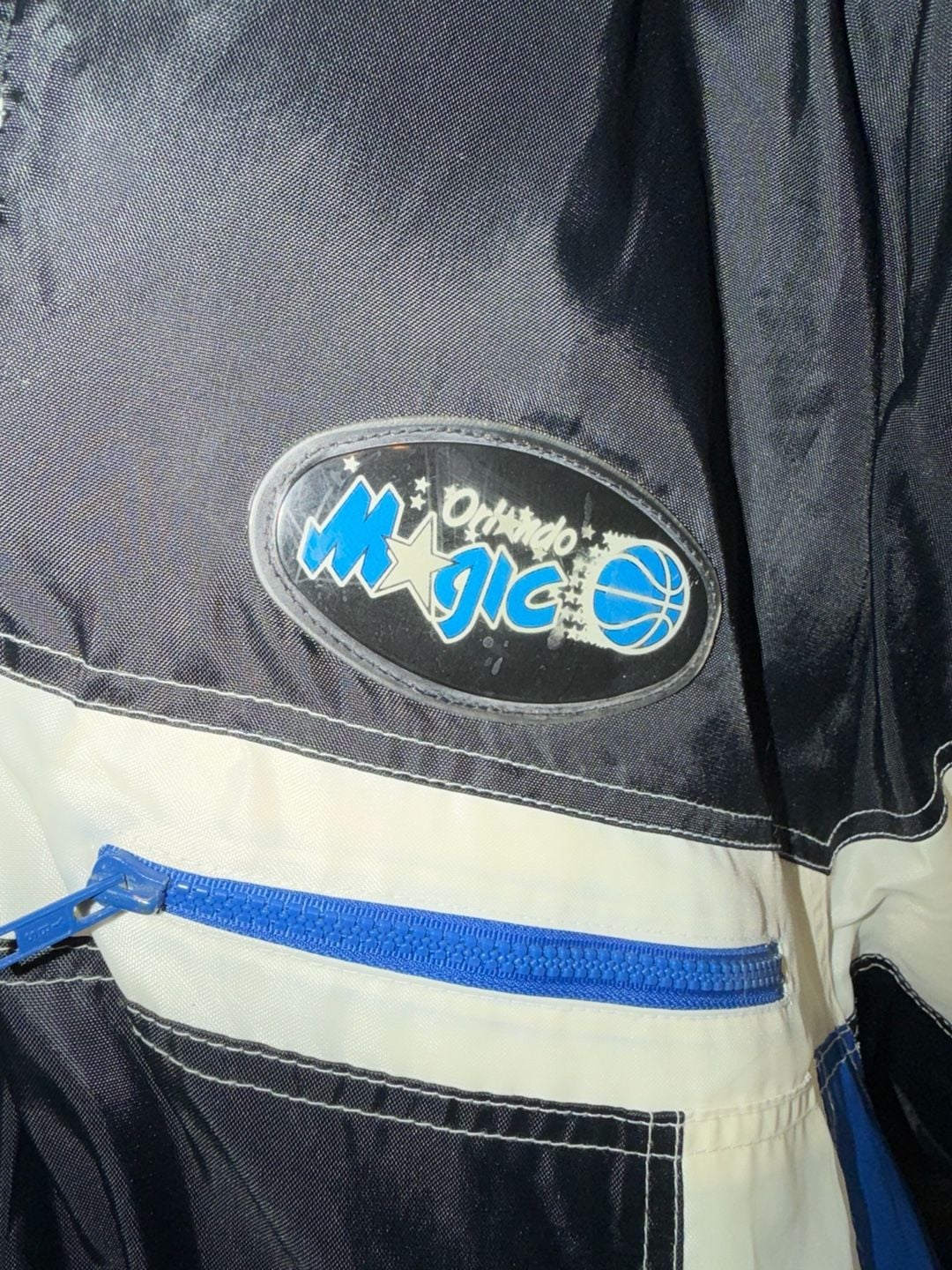 Pro Player Orlando Magic Jacket Black White Blue 3