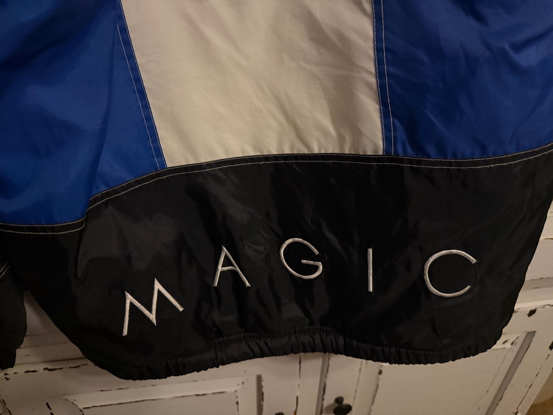 Pro Player Orlando Magic Jacket Black White Blue 12