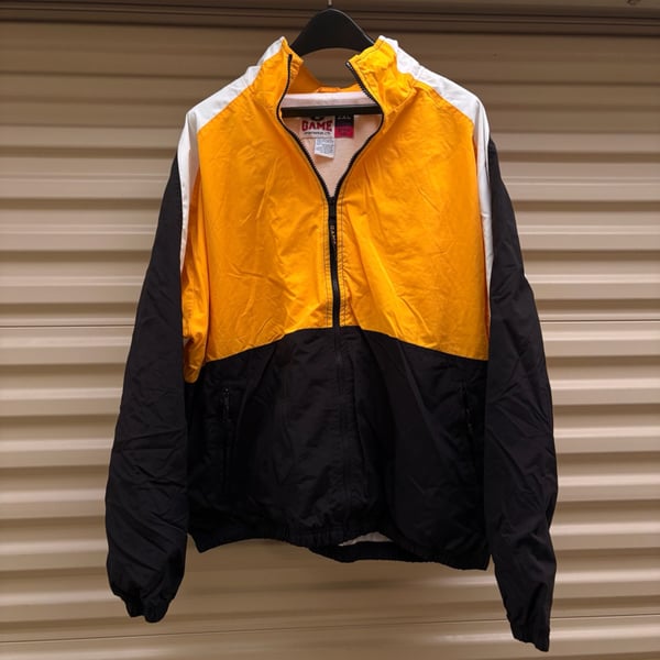 Game Sportswear Windbreaker Style 430 Size 2XL Yellow Black White