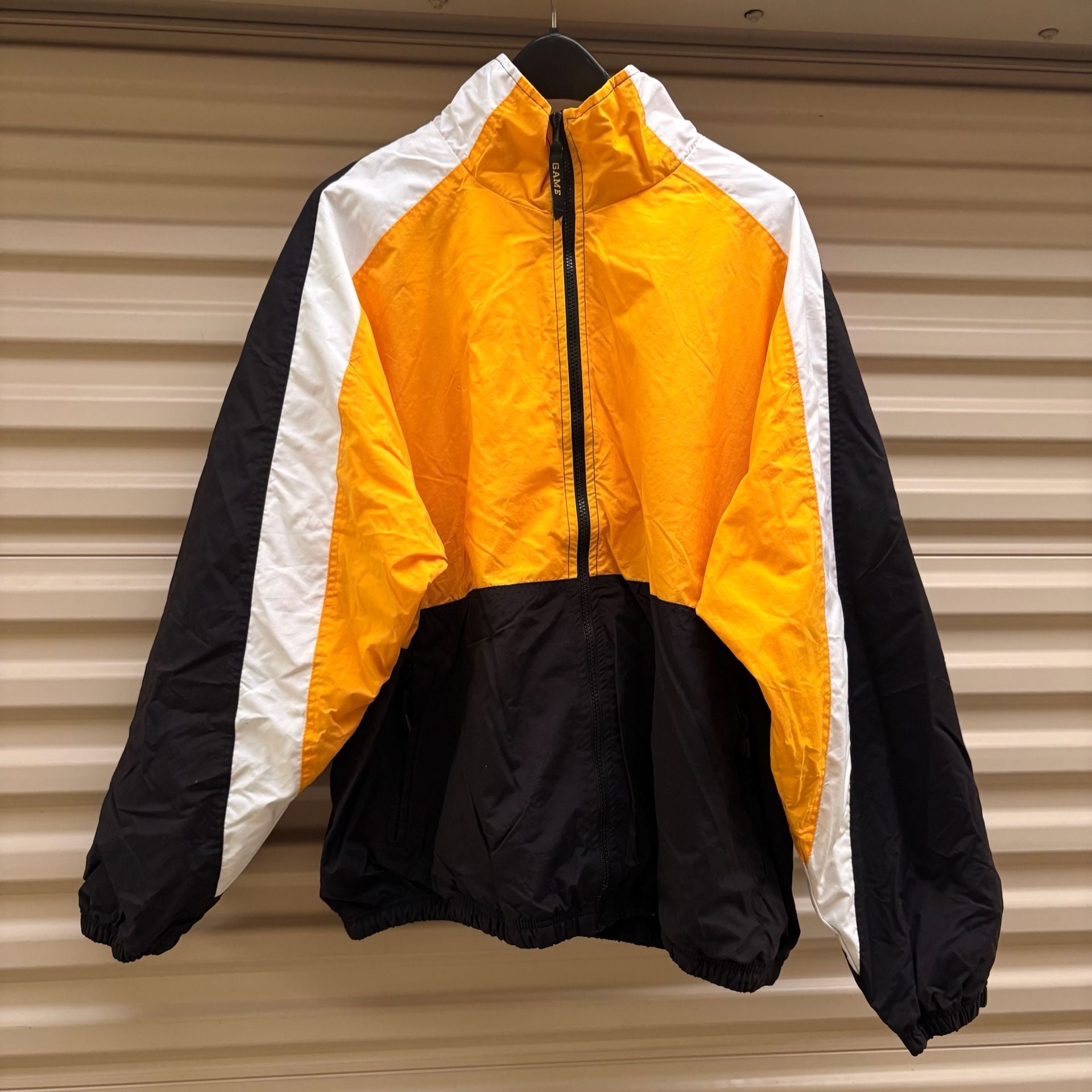 Game Sportswear Windbreaker Style 430 Size 2XL Yellow Black White 4