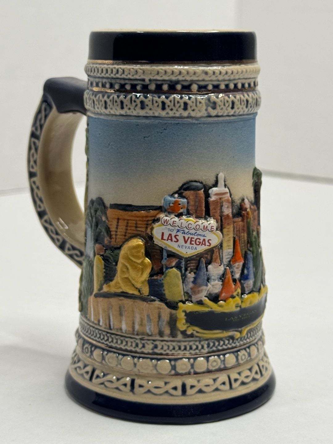 MGM Resorts International Las Vegas Souvenir Beer Stein Mug Ceramic 7