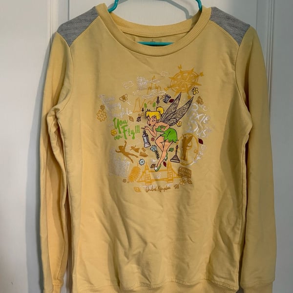 Disney Epcot Tinker Bell Sweatshirt United Kingdom