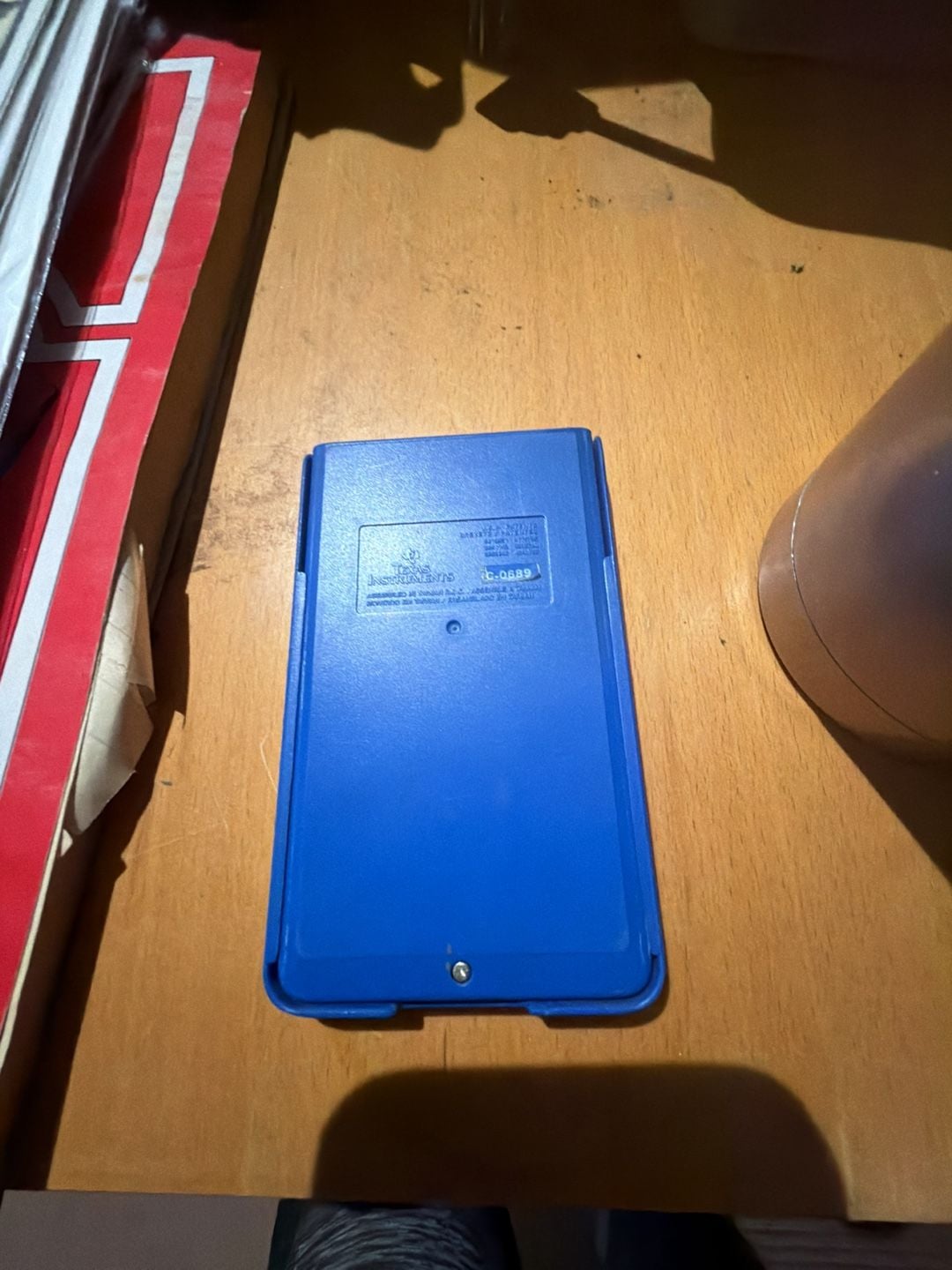 Texas Instruments TI-108 Elementary Calculator Blue 2