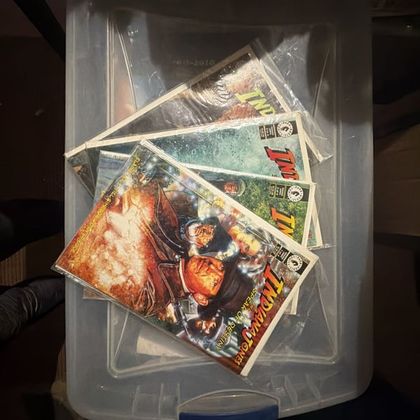 Dark Horse Comics Indiana Jones And The Spear Of Destiny Complete Set 1-4