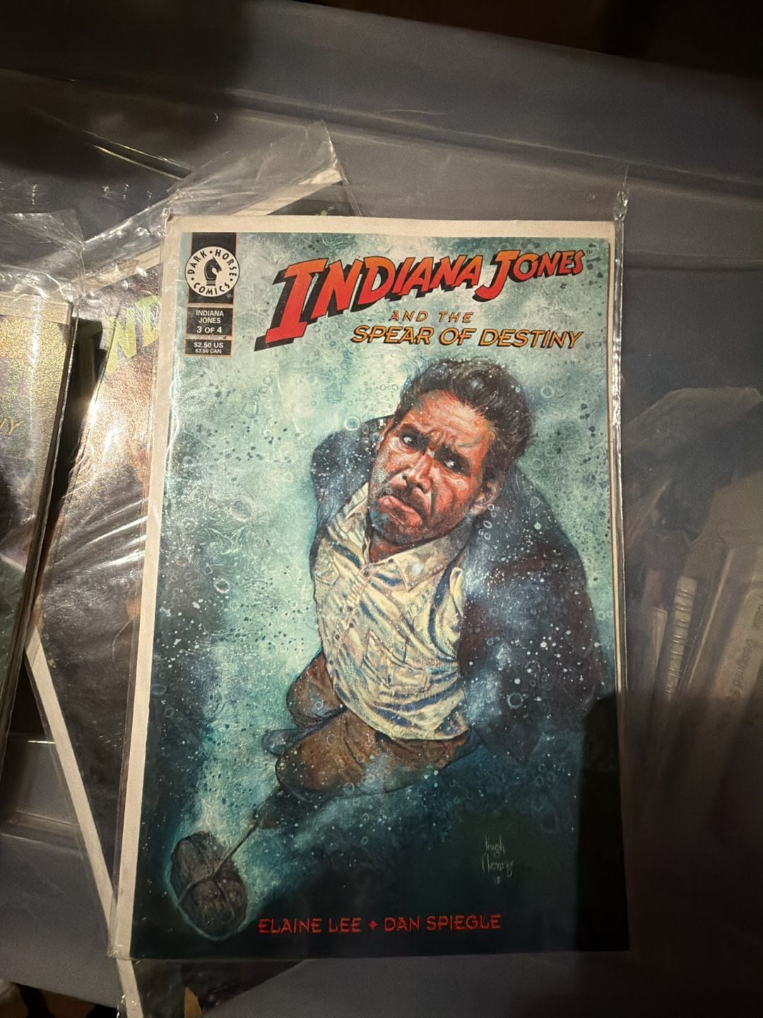 Dark Horse Comics Indiana Jones And The Spear Of Destiny Complete Set 1-4 4