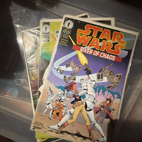 Dark Horse Comics Star Wars River of Chaos Complete Set 1-4