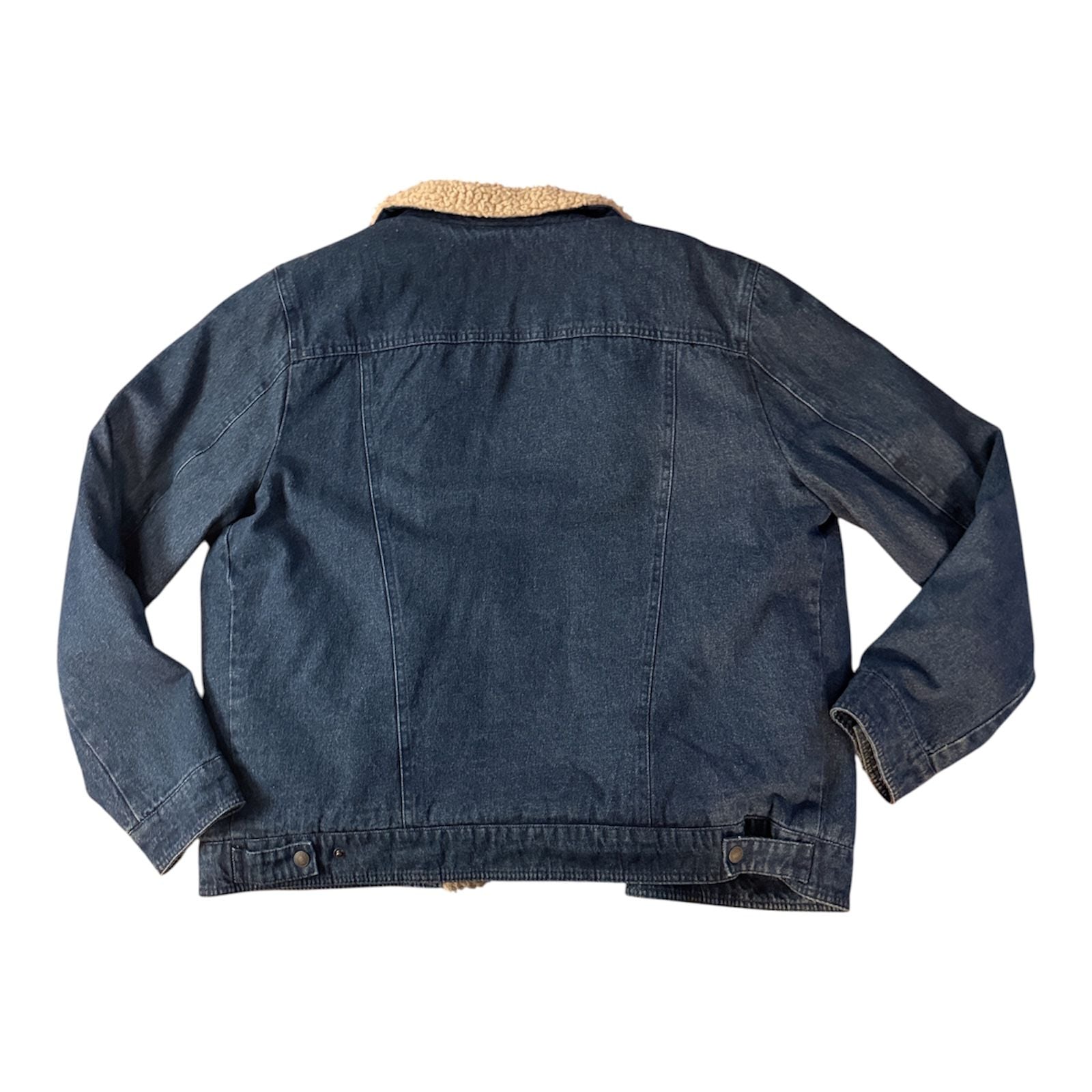 Levi's Sherpa Lined Denim Jacket Size L Blue 3