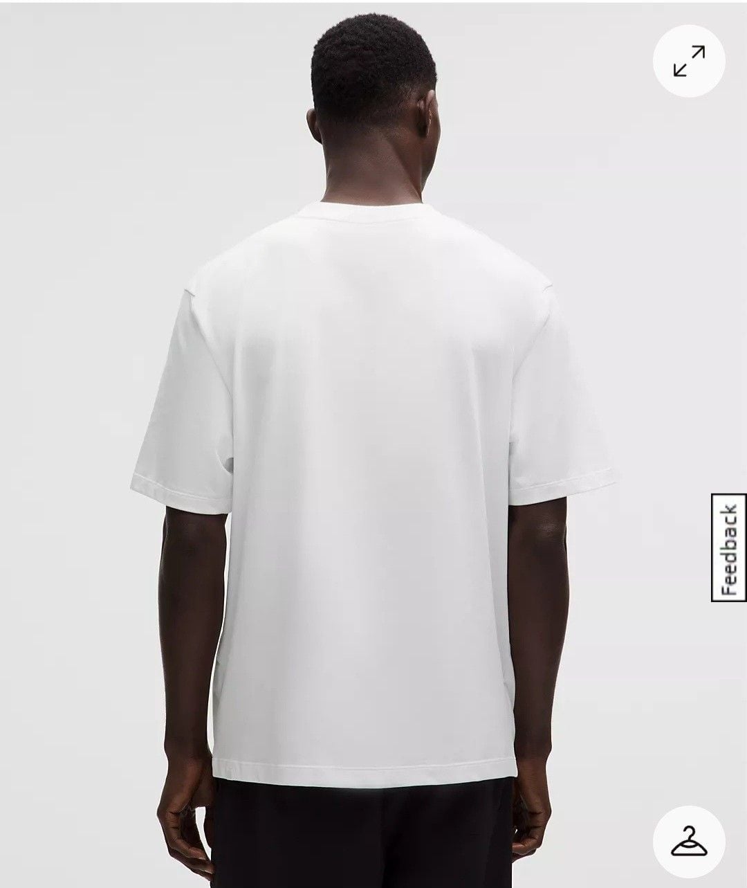023 Lululemon Heavyweight Cotton Jersey T *Wordmark Size MEDIUM White 4