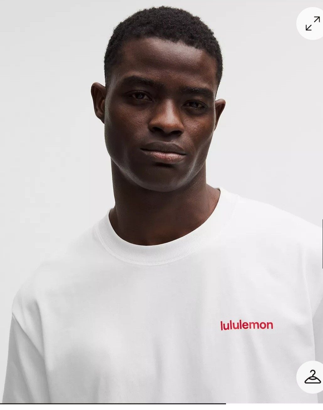 023 Lululemon Heavyweight Cotton Jersey T *Wordmark Size MEDIUM White 5