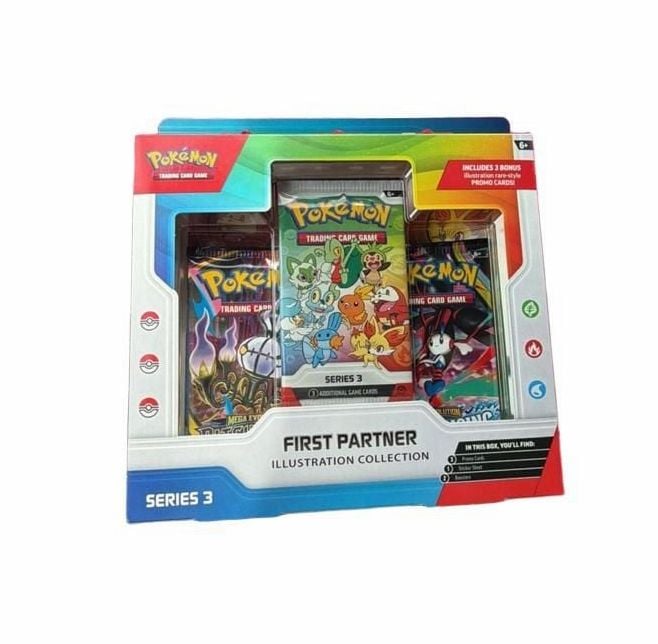 Pokemon TCG First Partner Illustration Collection Series 3 1