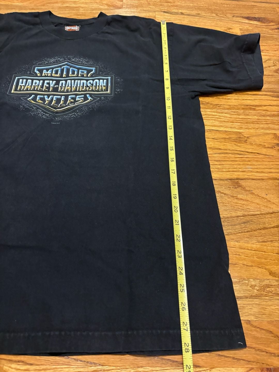 Harley-Davidson T-Shirt Size XL Pelham Alabama Heart Of Dixie Black Graphic 7