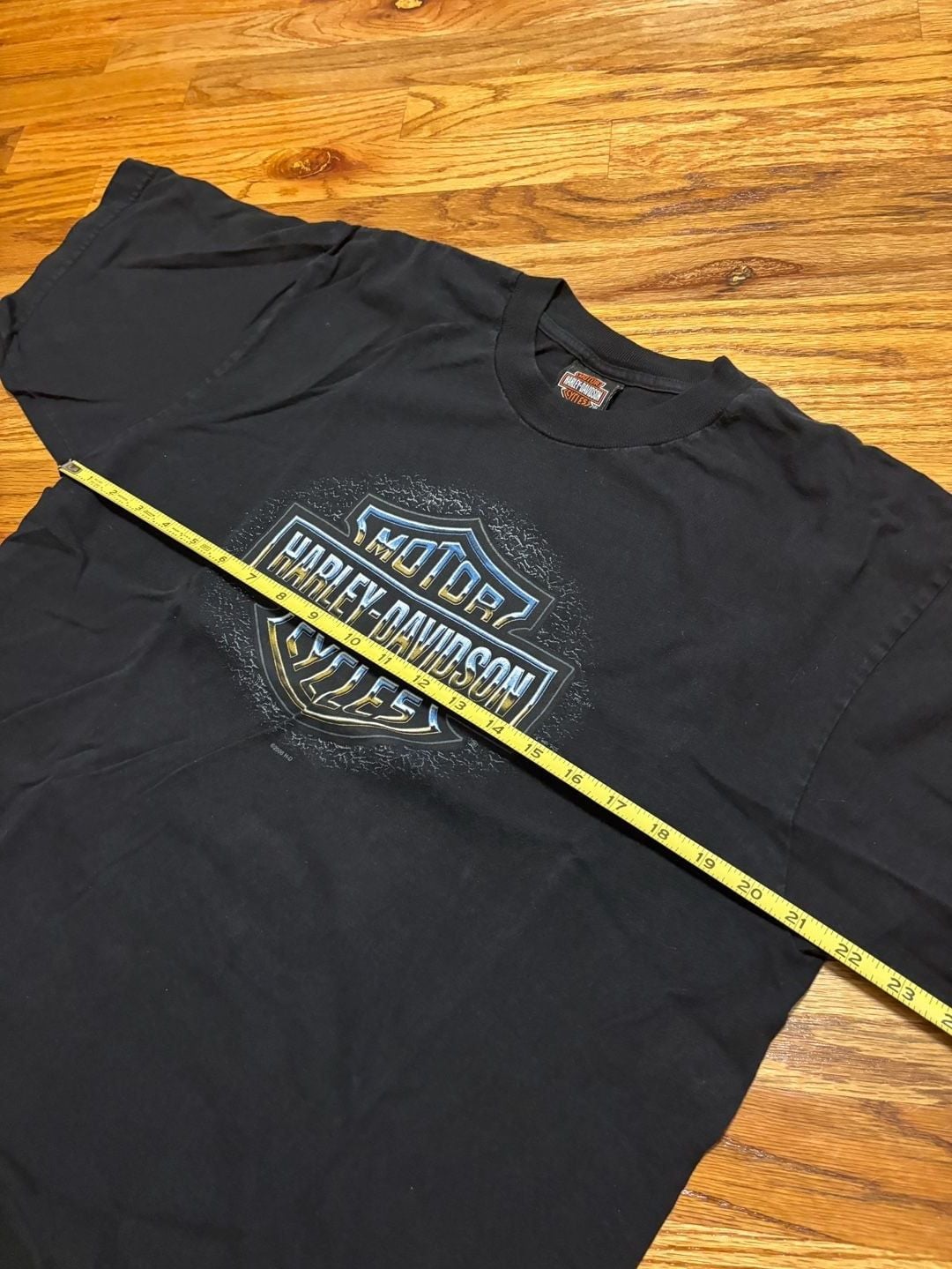 Harley-Davidson T-Shirt Size XL Pelham Alabama Heart Of Dixie Black Graphic 8
