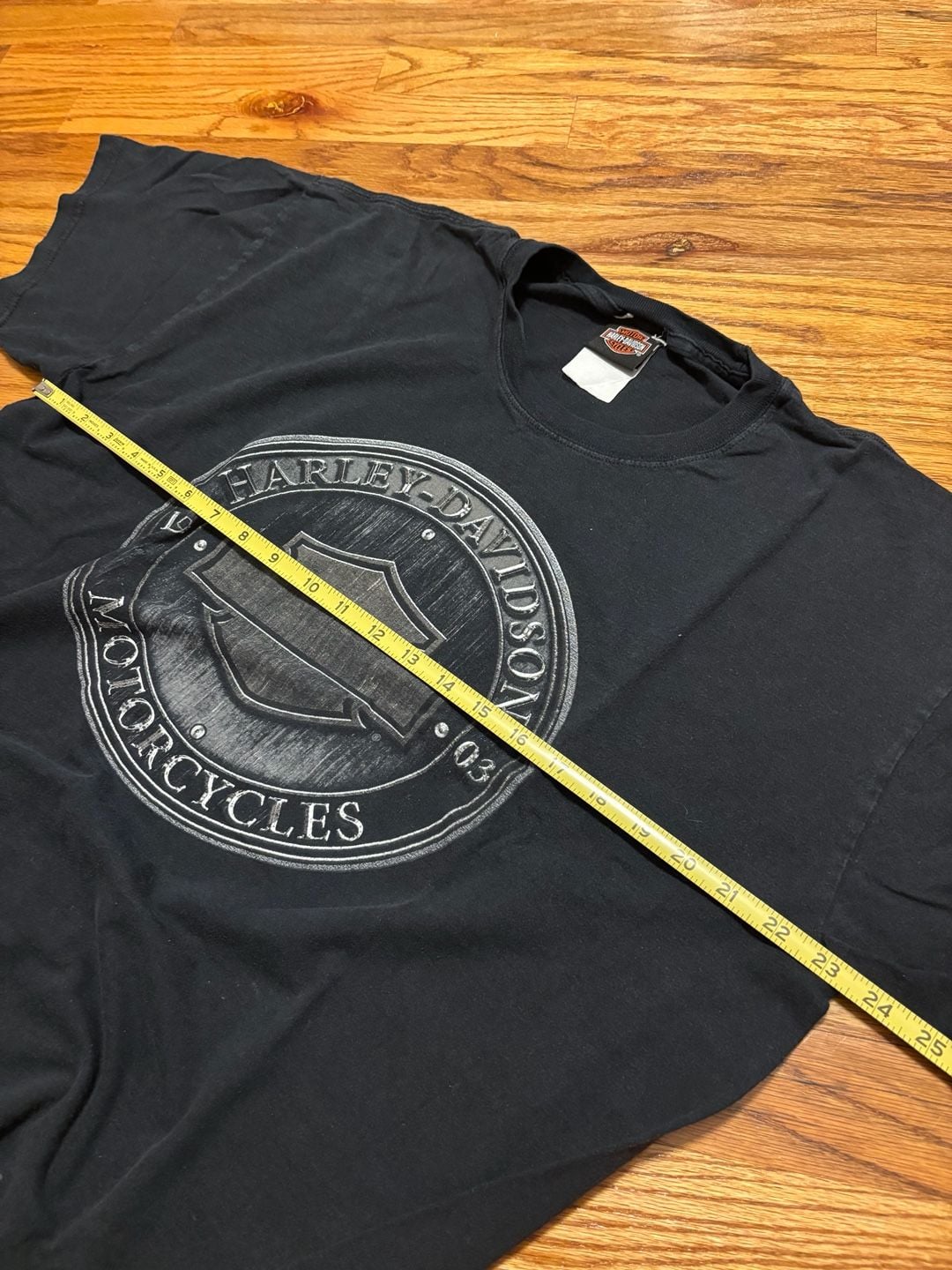 Harley Davidson Columbia TN Graphic T Shirt Black 5