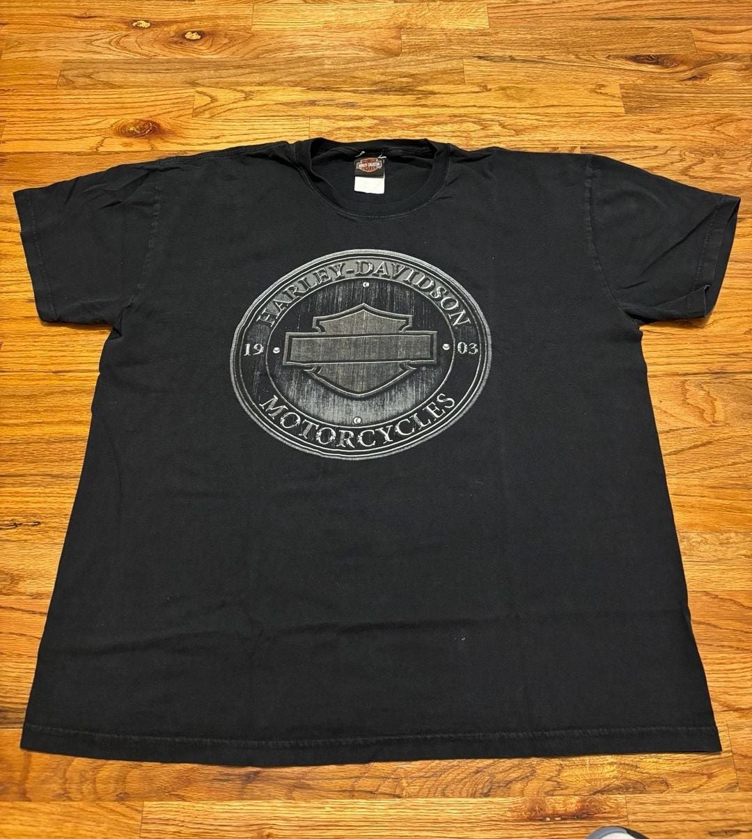 Harley Davidson Columbia TN Graphic T Shirt Black 2