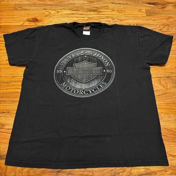 Harley Davidson Columbia TN Graphic T Shirt Black