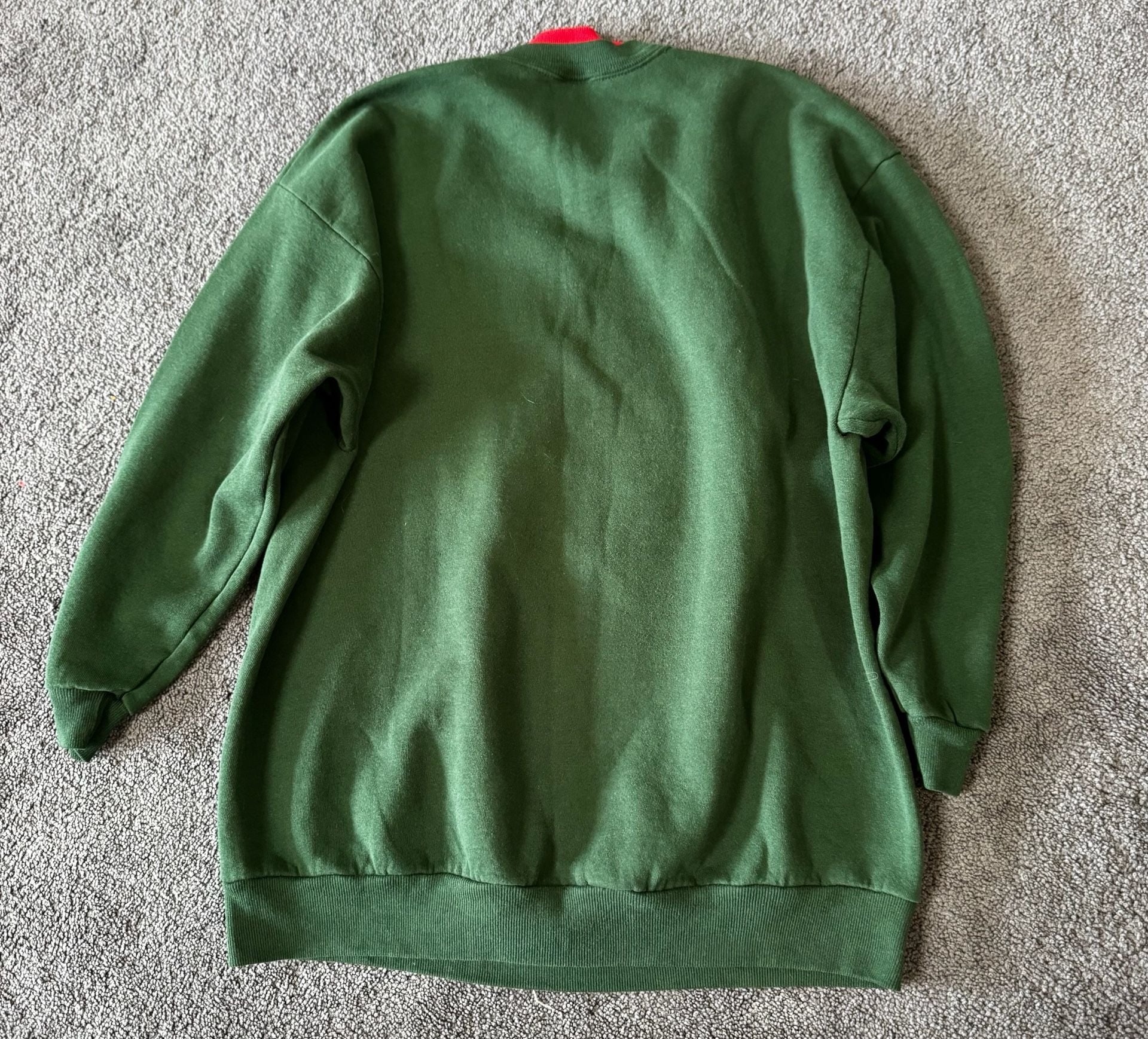 Jerzees Northern Michigan Sweatshirt Size XL Green Embroidered Loon 9