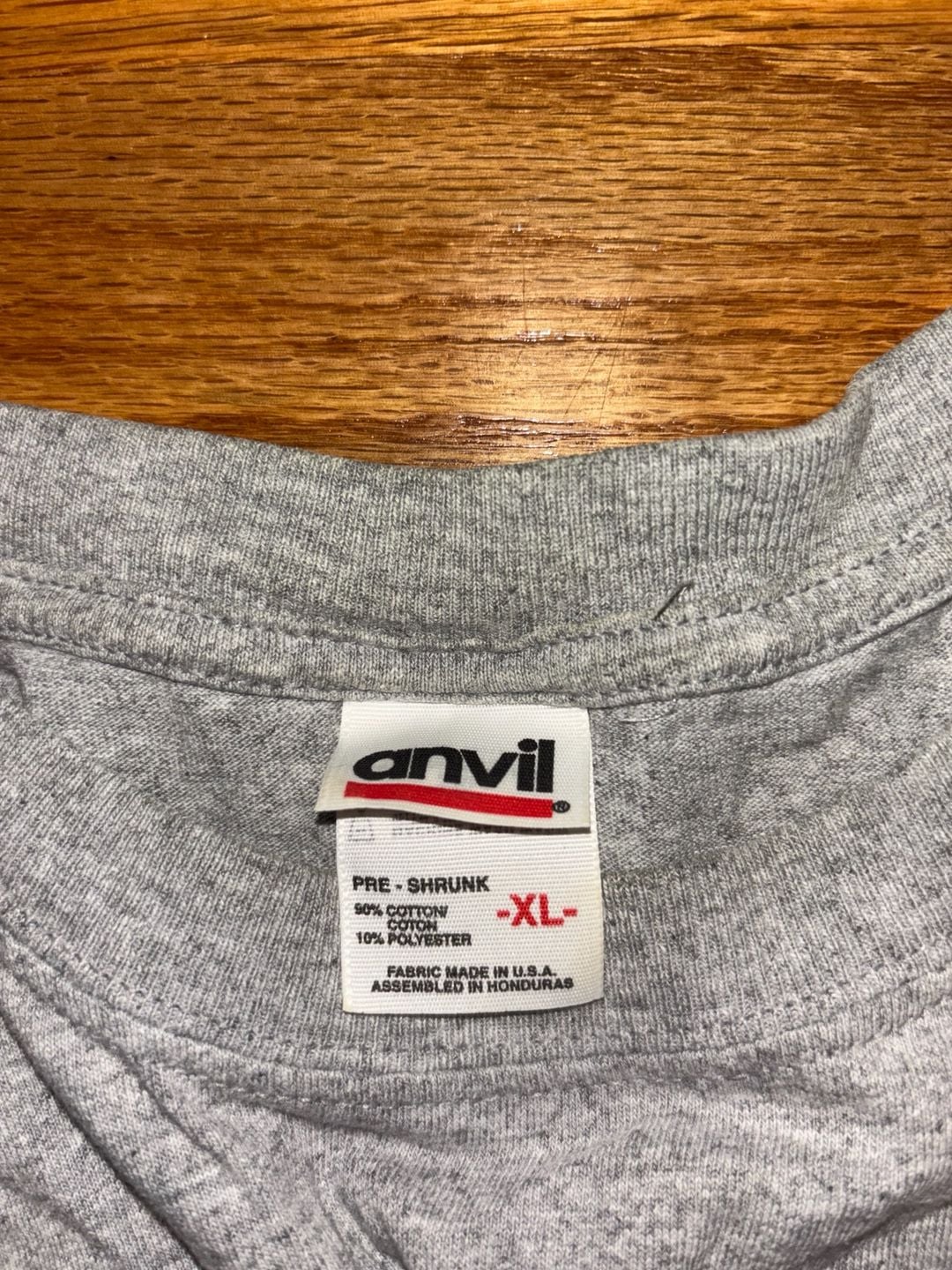 Anvil American Heritage American Flags T-Shirt Size XL Gray 4