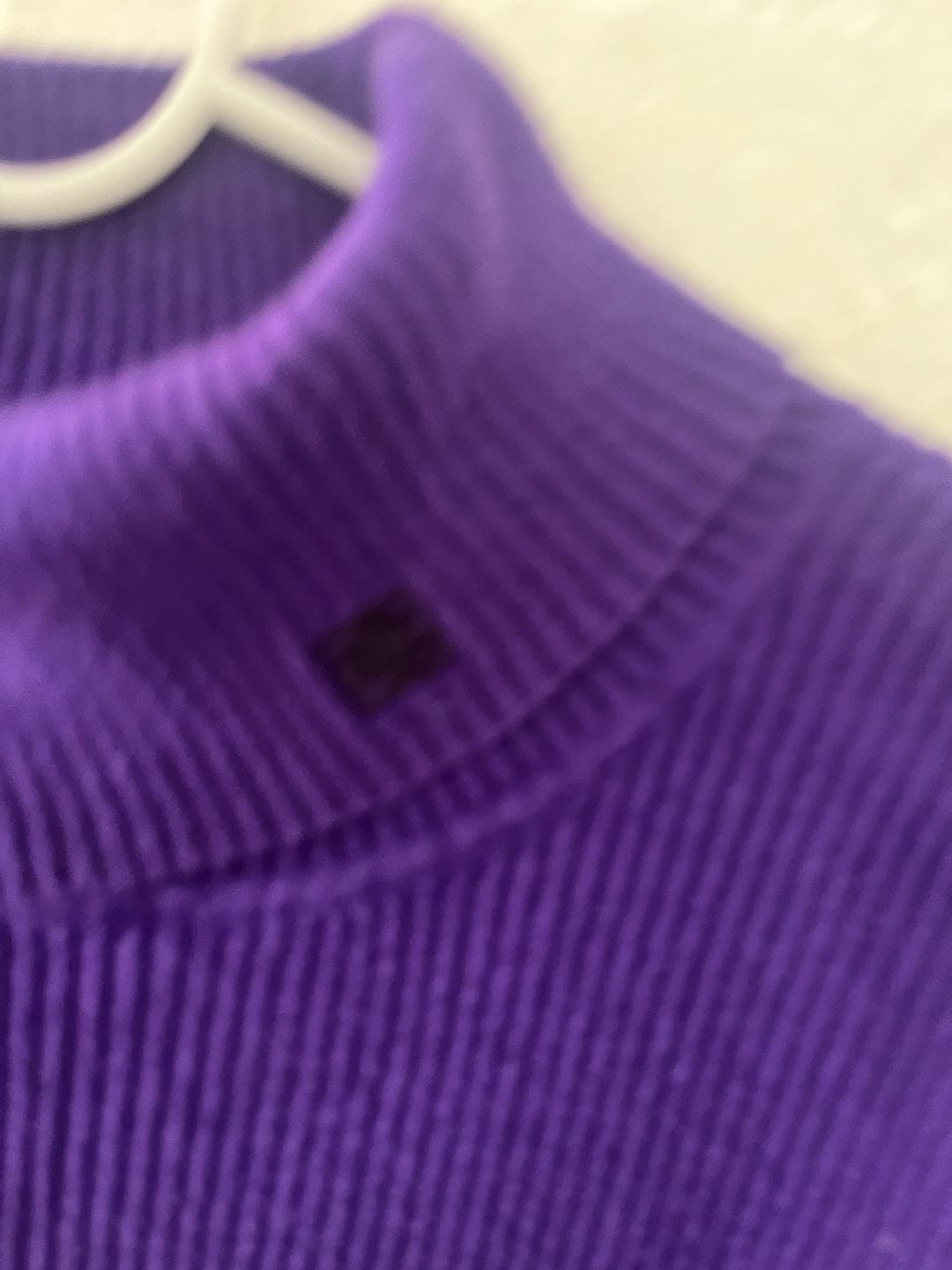 Lauren Ralph Lauren Ribbed Colorblock Turtleneck Sweater Size XL 6