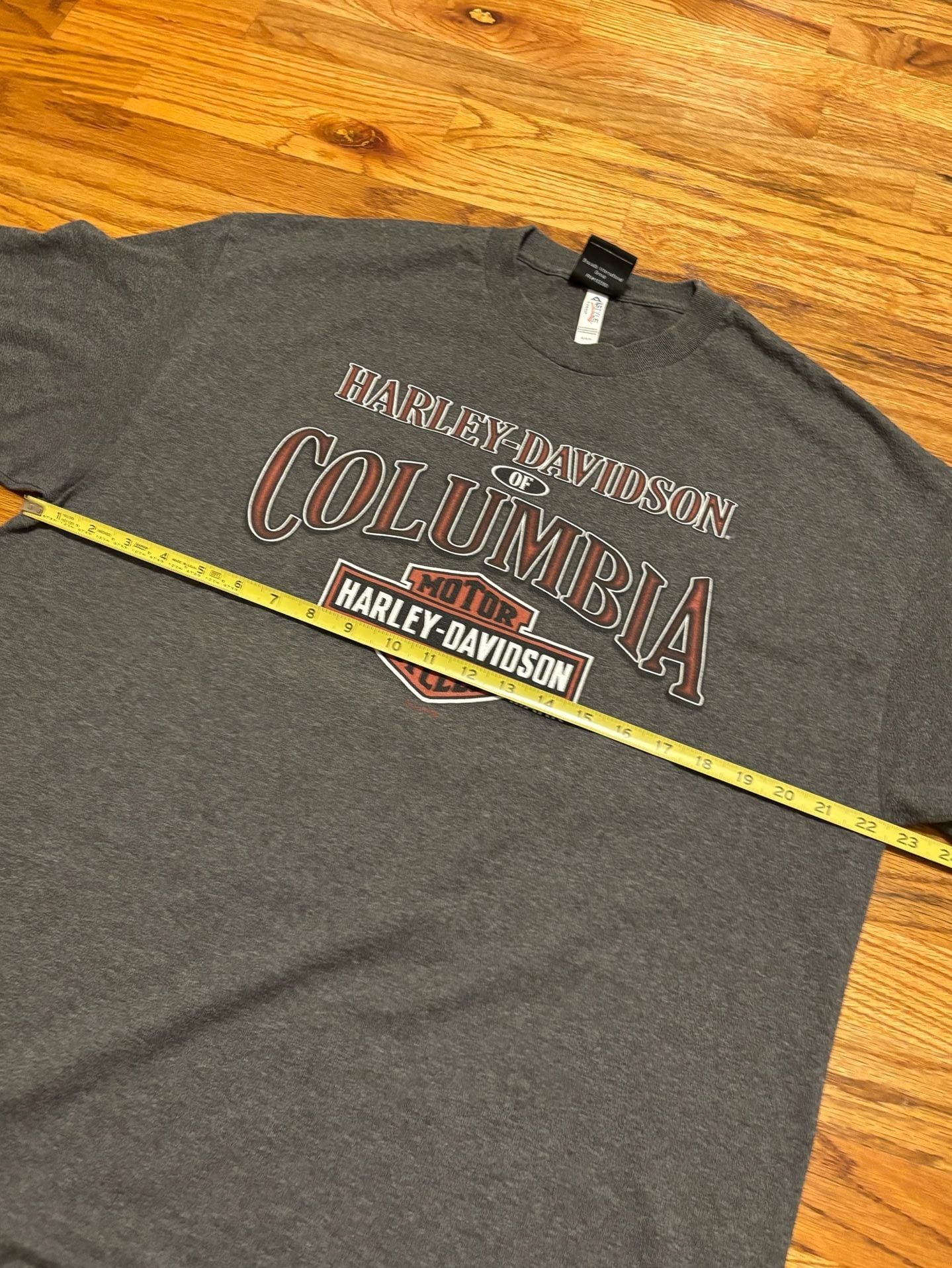 Harley Davidson Columbia Tennessee T-Shirt Size 3XL Gray 7